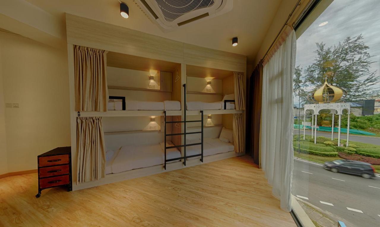 Bulatan Hostel Tanjong Aru Exteriör bild